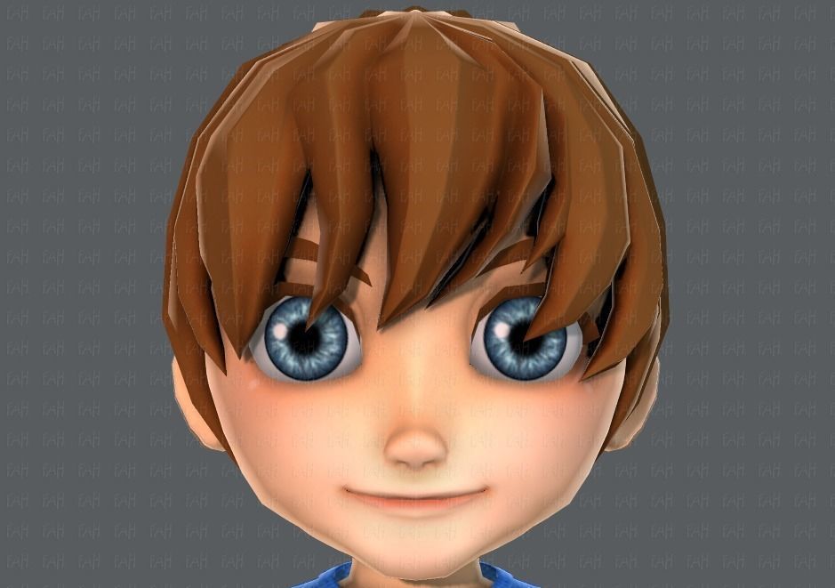 Boy character 3D model_36