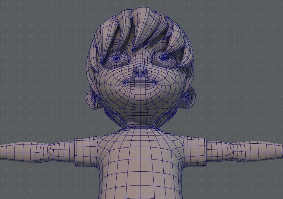 Boy character 3D model_45
