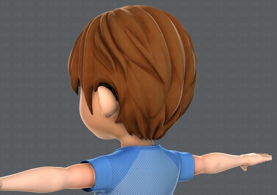 Boy character 3D model_23