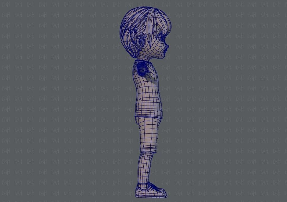Boy character 3D model_12