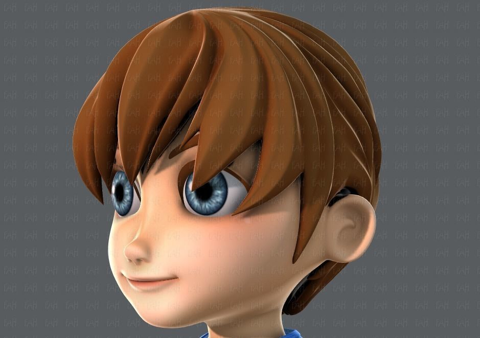 Boy character 3D model_38