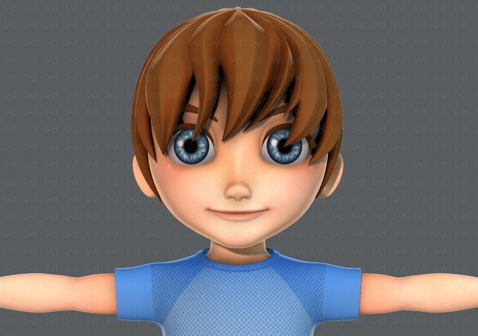 Boy character 3D model_18
