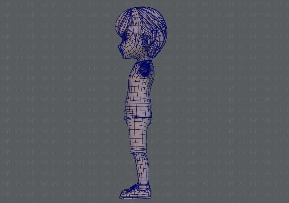 Boy character 3D model_16