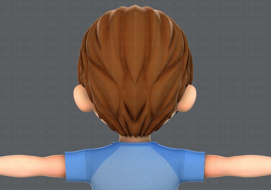 Boy character 3D model_22