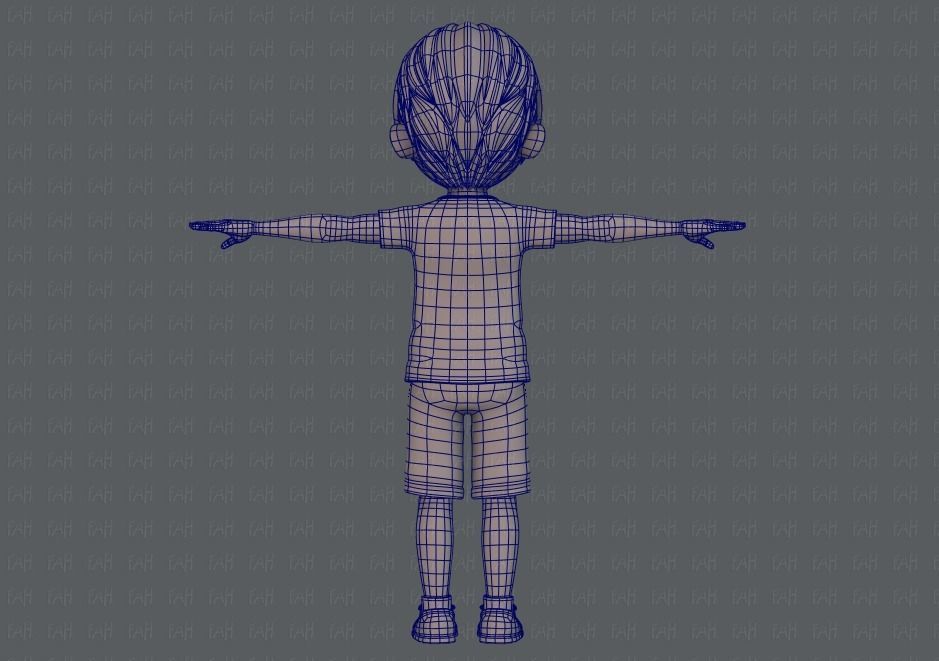 Boy character 3D model_14