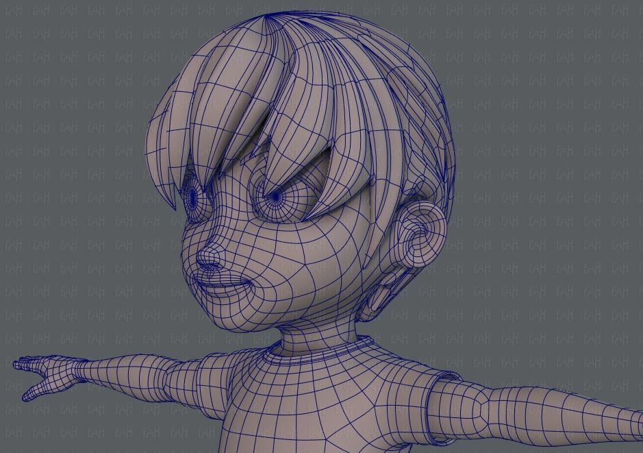 Boy character 3D model_33