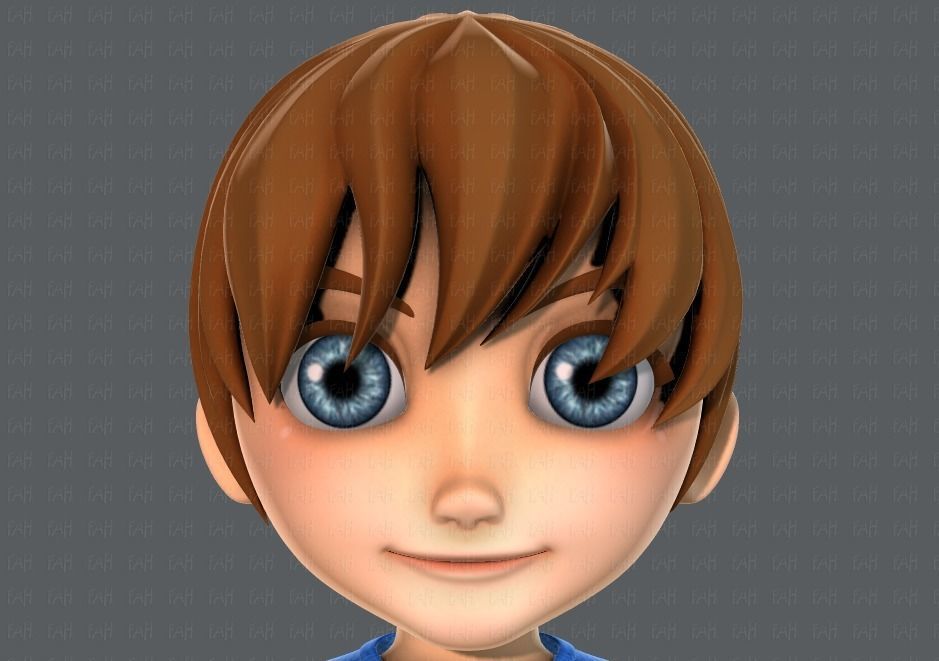Boy character 3D model_34