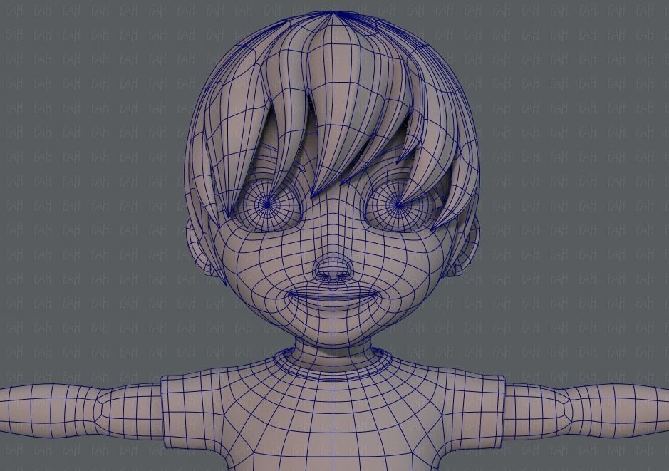 Boy character 3D model_26