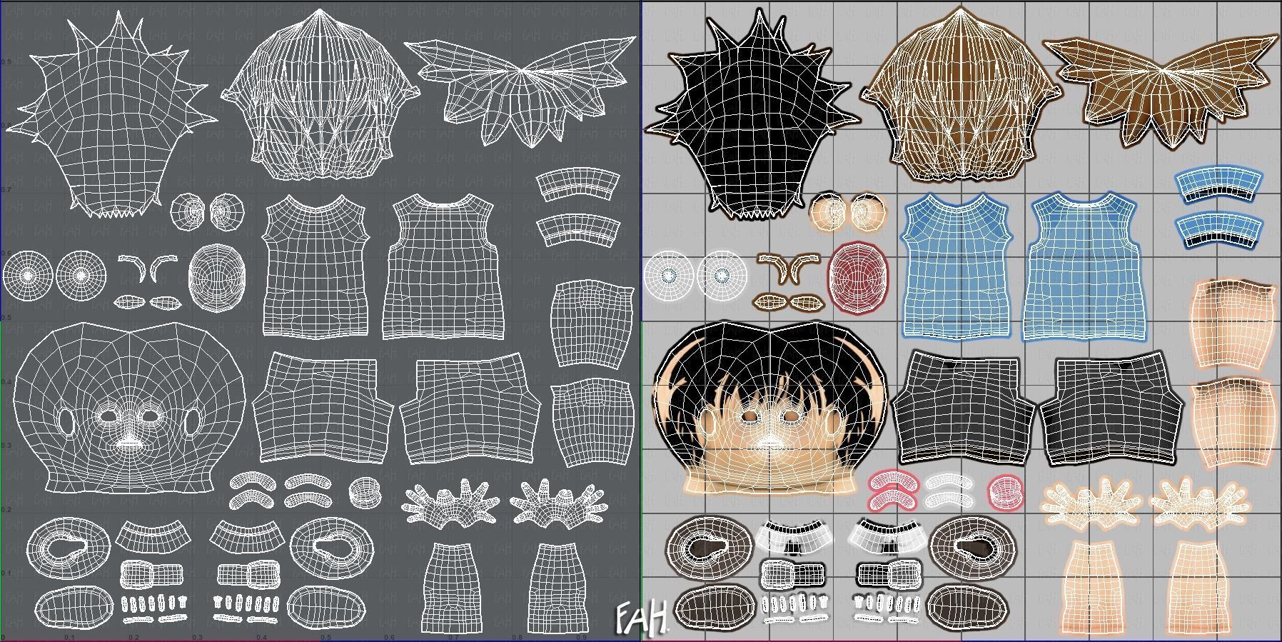 Boy character 3D model_46