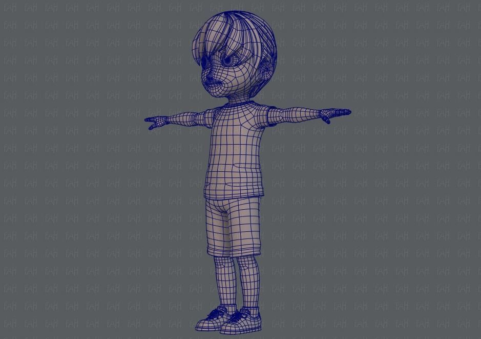 Boy character 3D model_17
