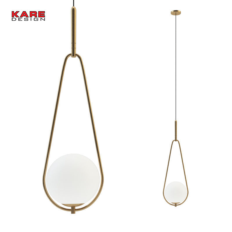 Fixture hanging Loop Brass