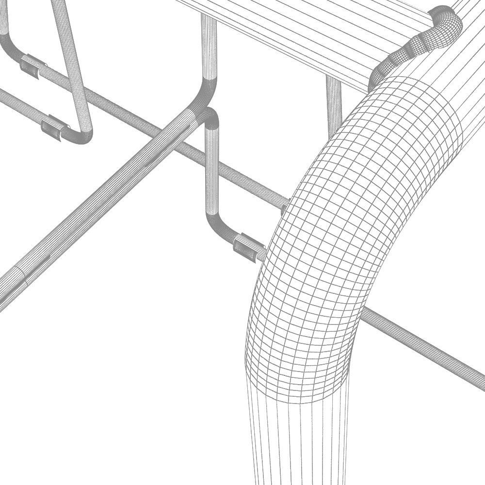 Cintesi Phoenix Wire Bar Stool 3D model_8