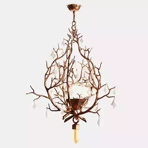 Herve van der Straeten CHANDELIER with Crystals