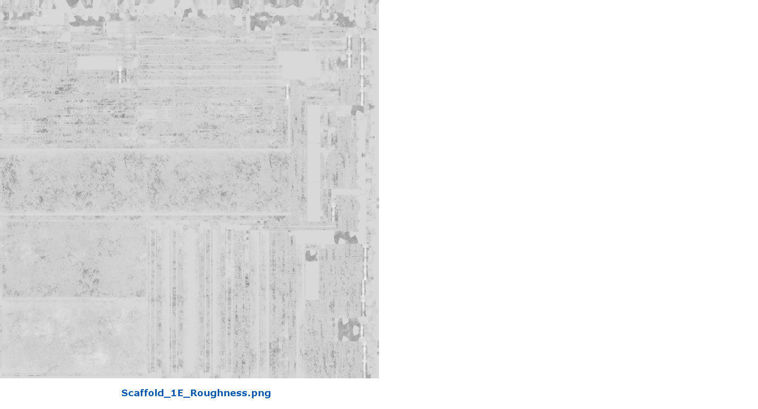 Scaffold 1E Low-poly 3D model_11