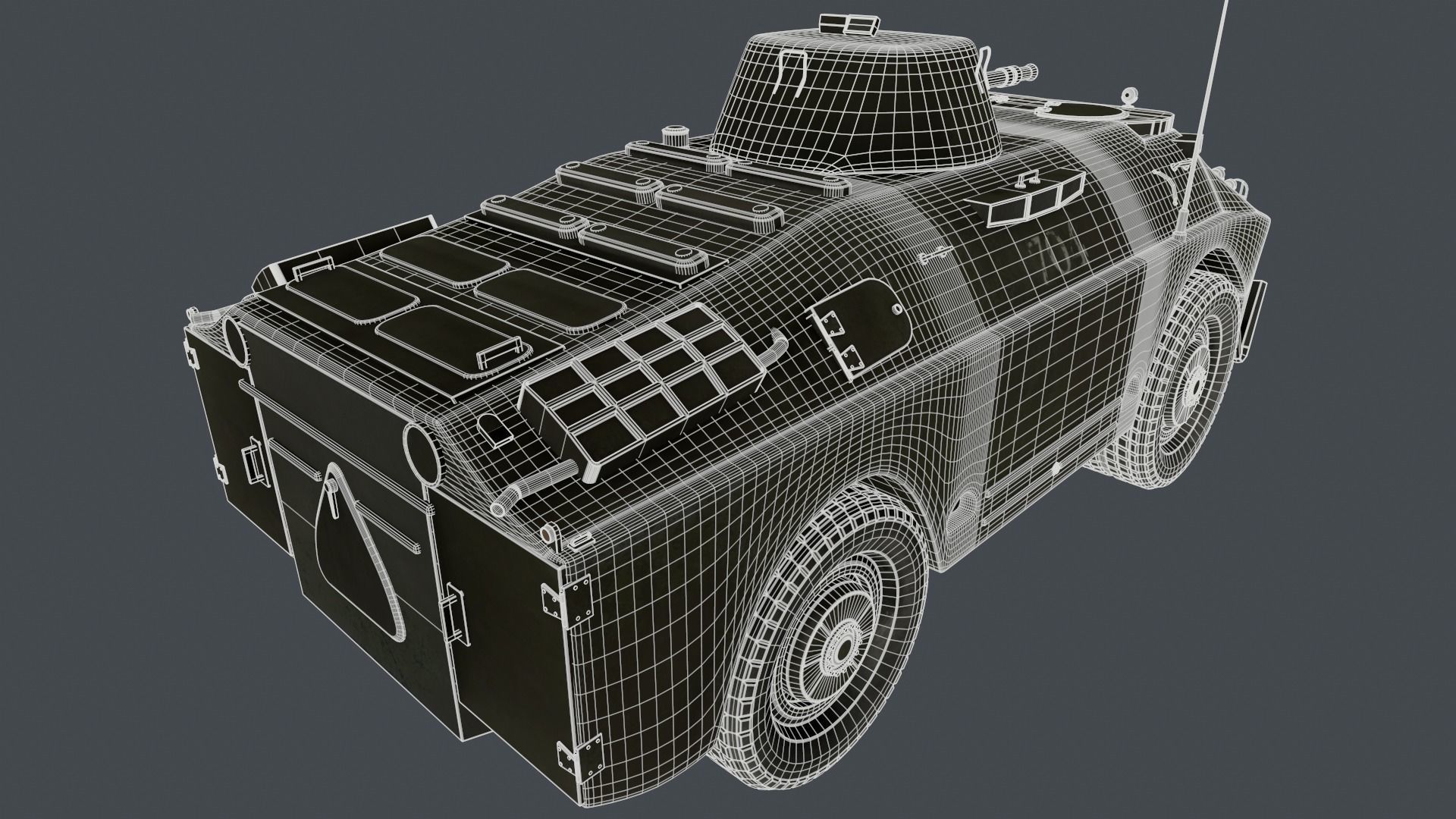 BRDM-2 3D model_14