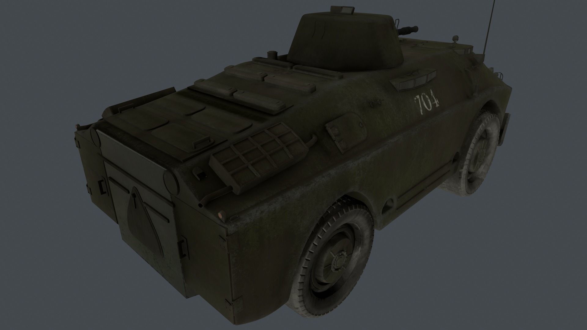 BRDM-2 3D model_1
