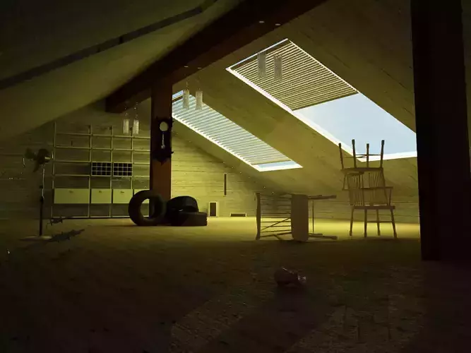 Deserted Space 3D model