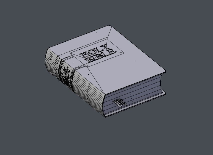 Holy Bible 3D model_5