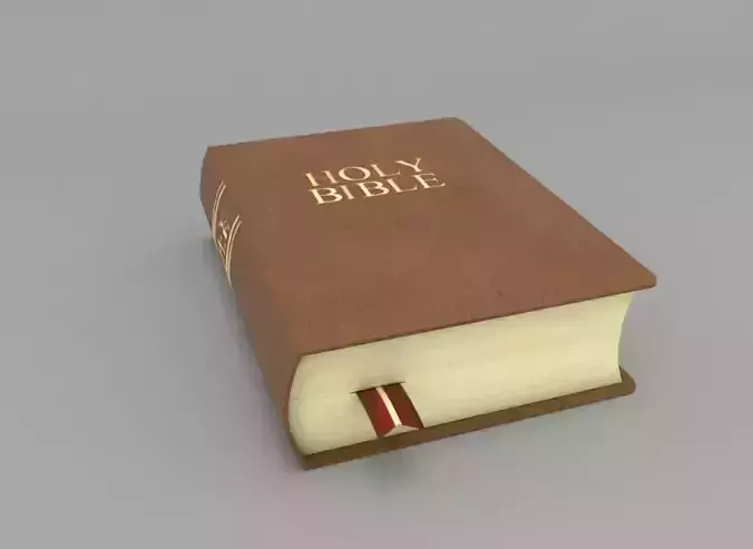 Holy Bible 3D model