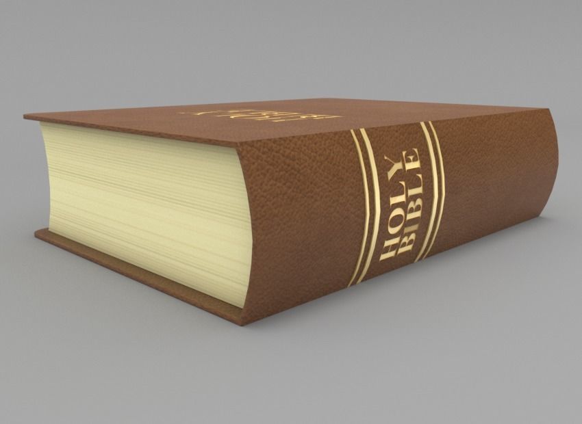 Holy Bible 3D model_3