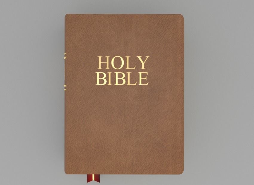 Holy Bible 3D model_4