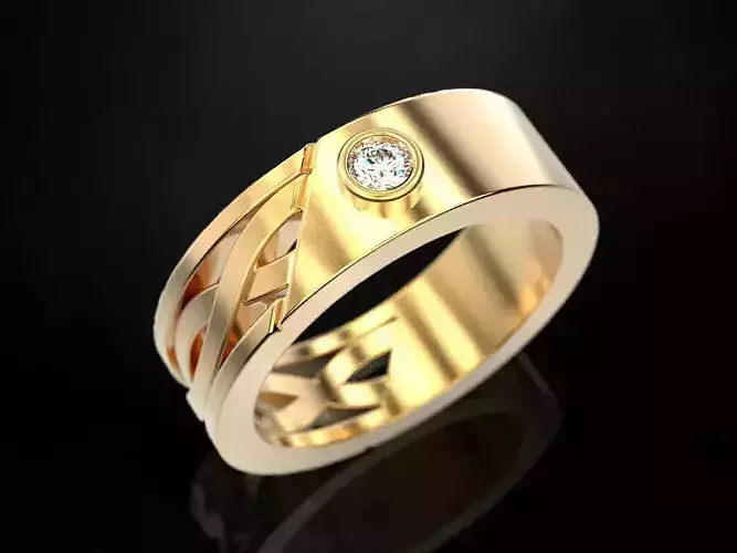 Wedding ring 58
