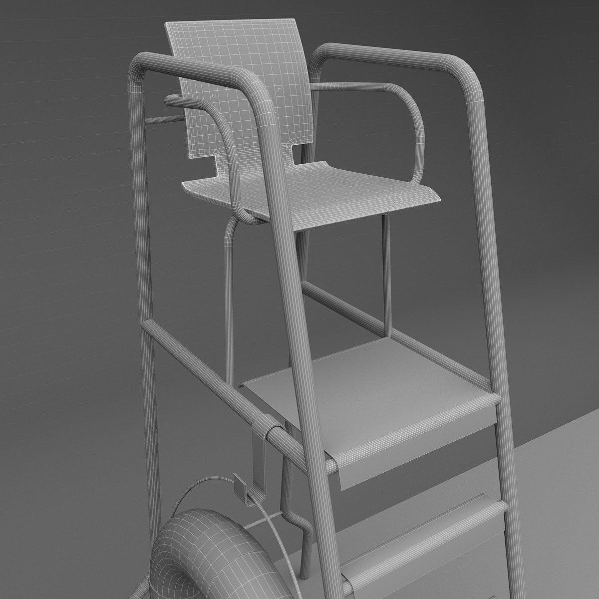 Swimming Pool 3D model_9