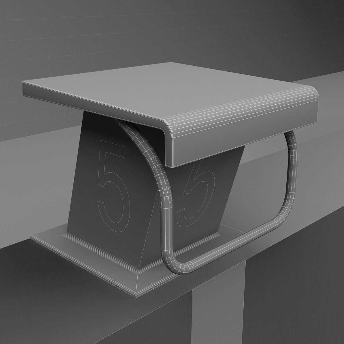 Swimming Pool 3D model_10