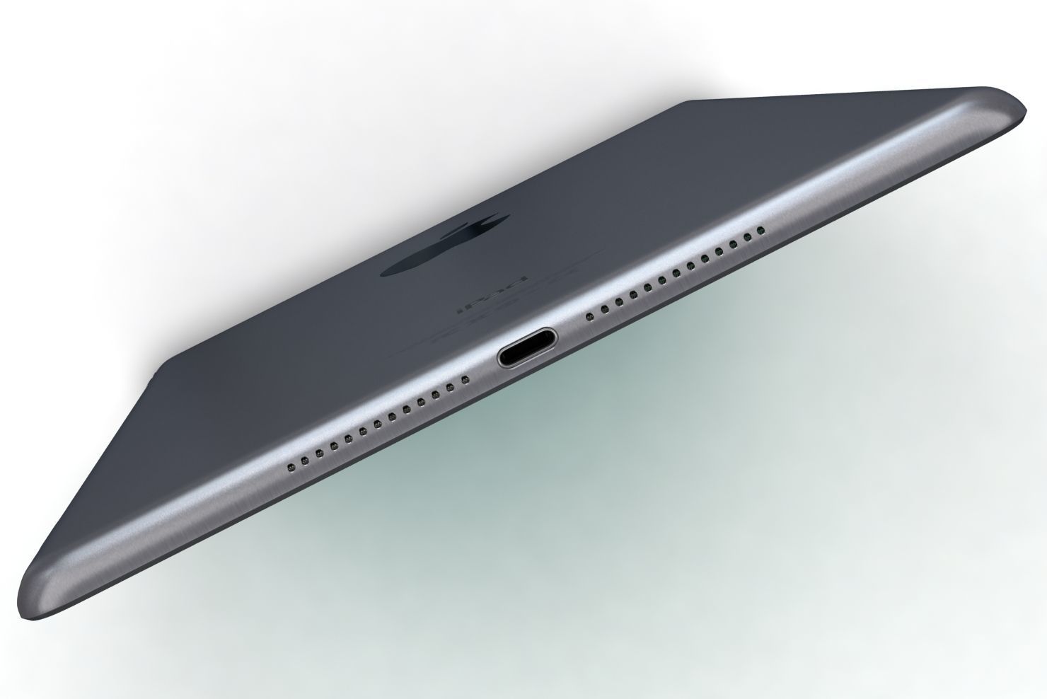 Apple iPad 9-7 2017 All Color Low-poly 3D model_16