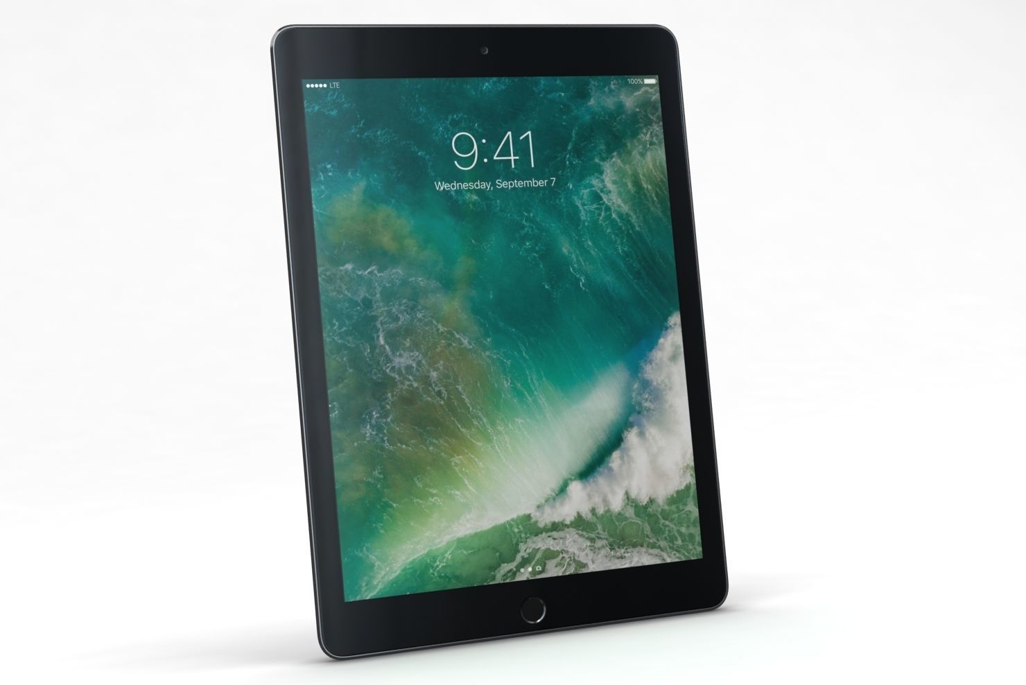 Apple iPad 9-7 2017 All Color Low-poly 3D model_3