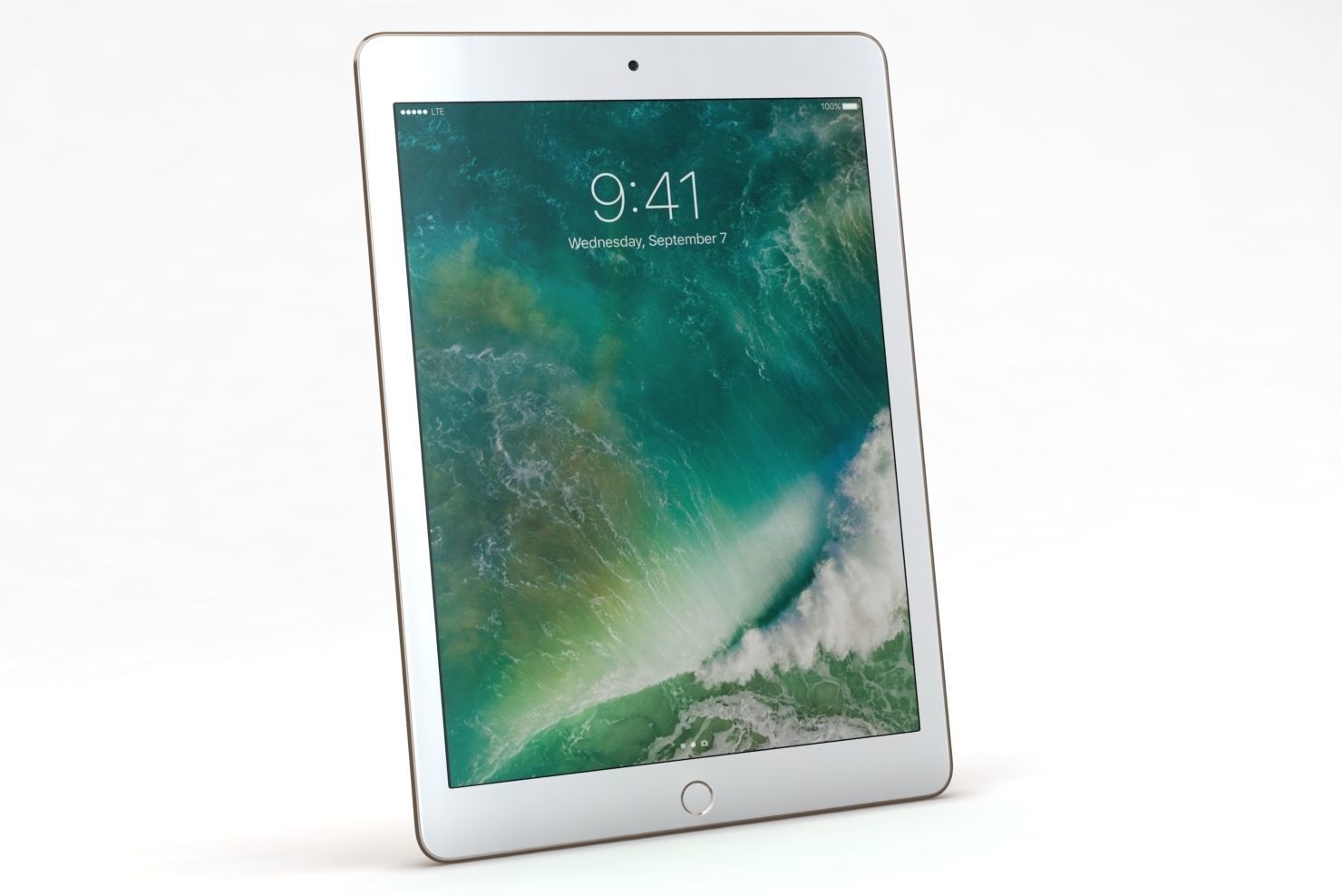 Apple iPad 9-7 2017 All Color Low-poly 3D model_33