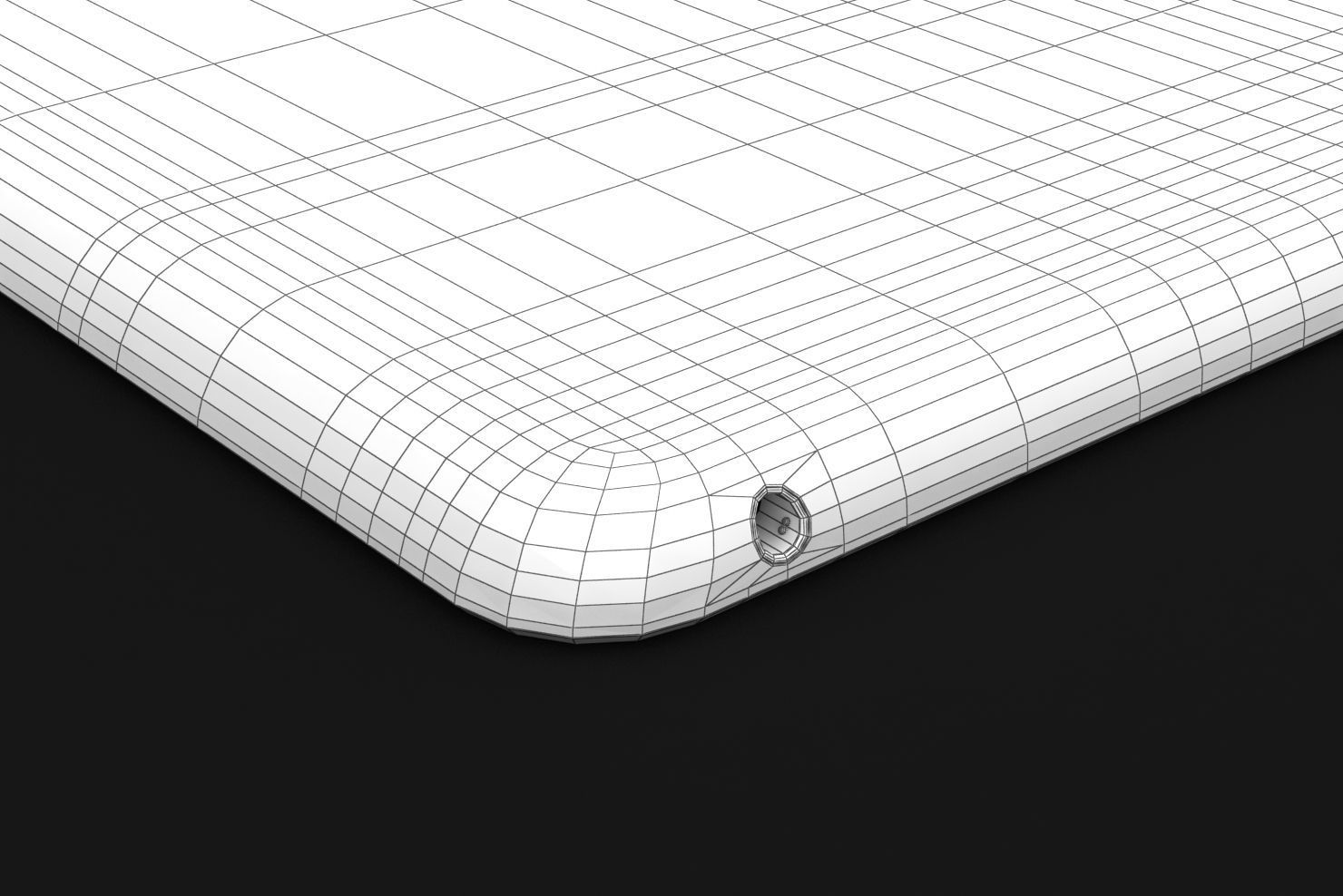 Apple iPad 9-7 2017 All Color Low-poly 3D model_51