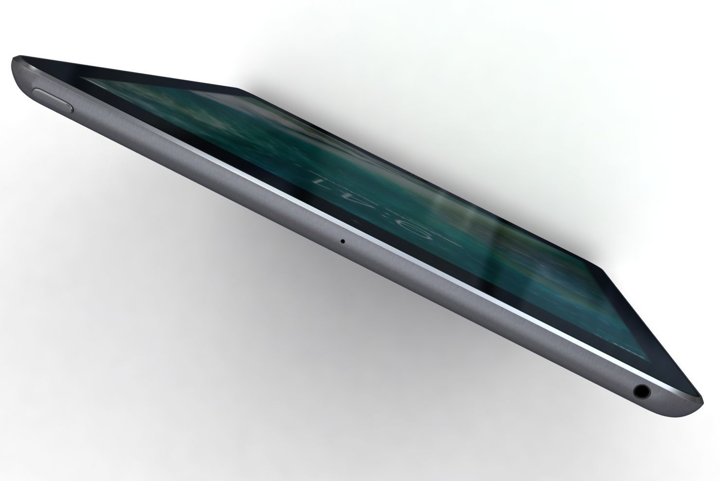 Apple iPad 9-7 2017 All Color Low-poly 3D model_15