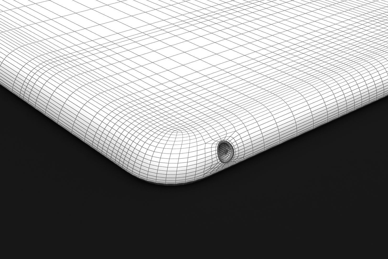 Apple iPad 9-7 2017 All Color Low-poly 3D model_56