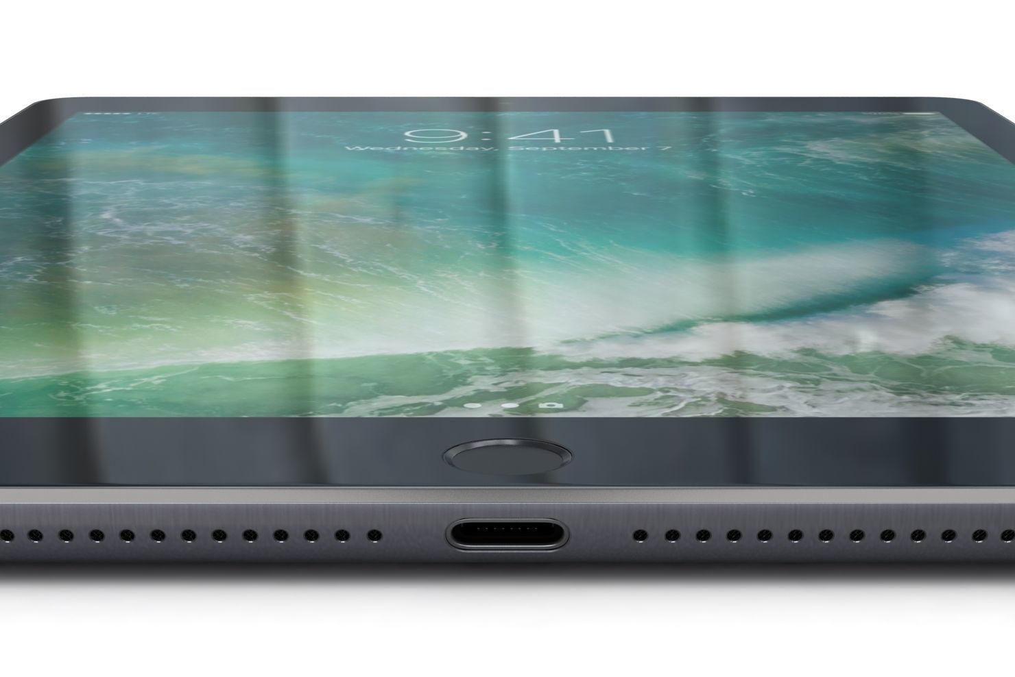 Apple iPad 9-7 2017 All Color Low-poly 3D model_10