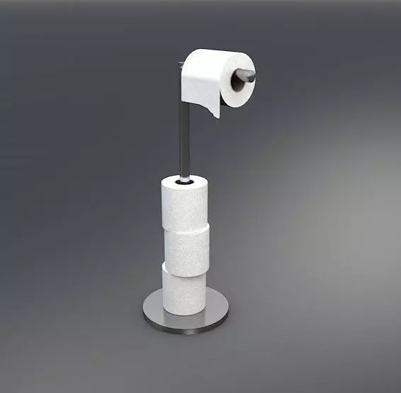 toilet paper holder Free 3D model