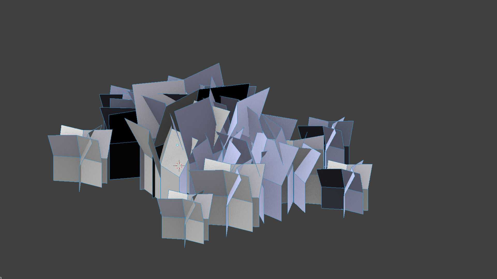 Grass Green And Die Low-poly 3D model_29