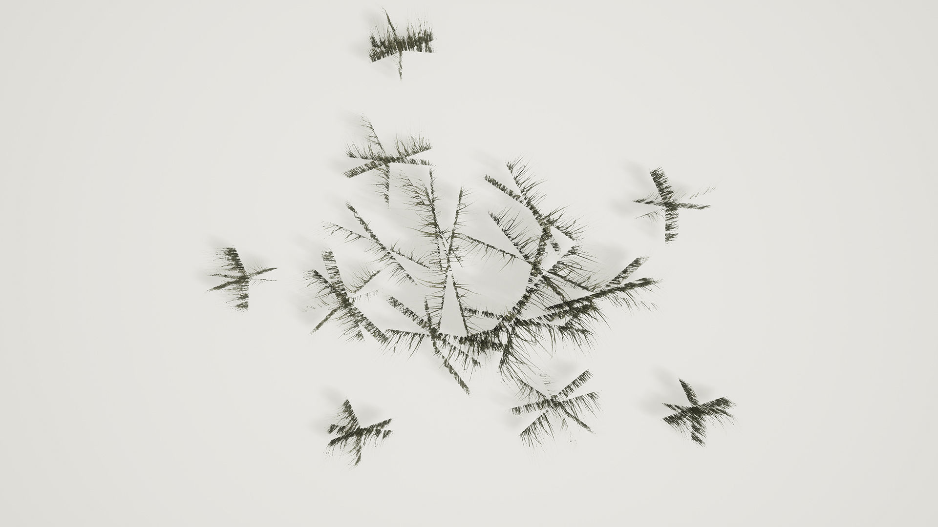 Grass Green And Die Low-poly 3D model_28