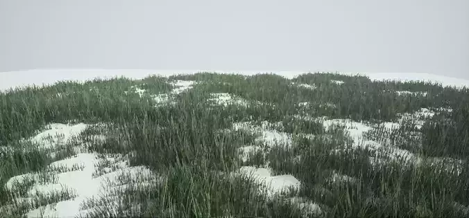 Grass Green And Die Low-poly 3D model