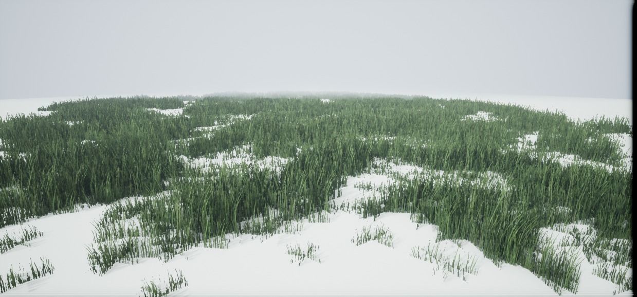 Grass Green And Die Low-poly 3D model_4