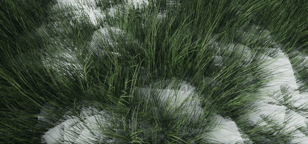 Grass Green And Die Low-poly 3D model_18