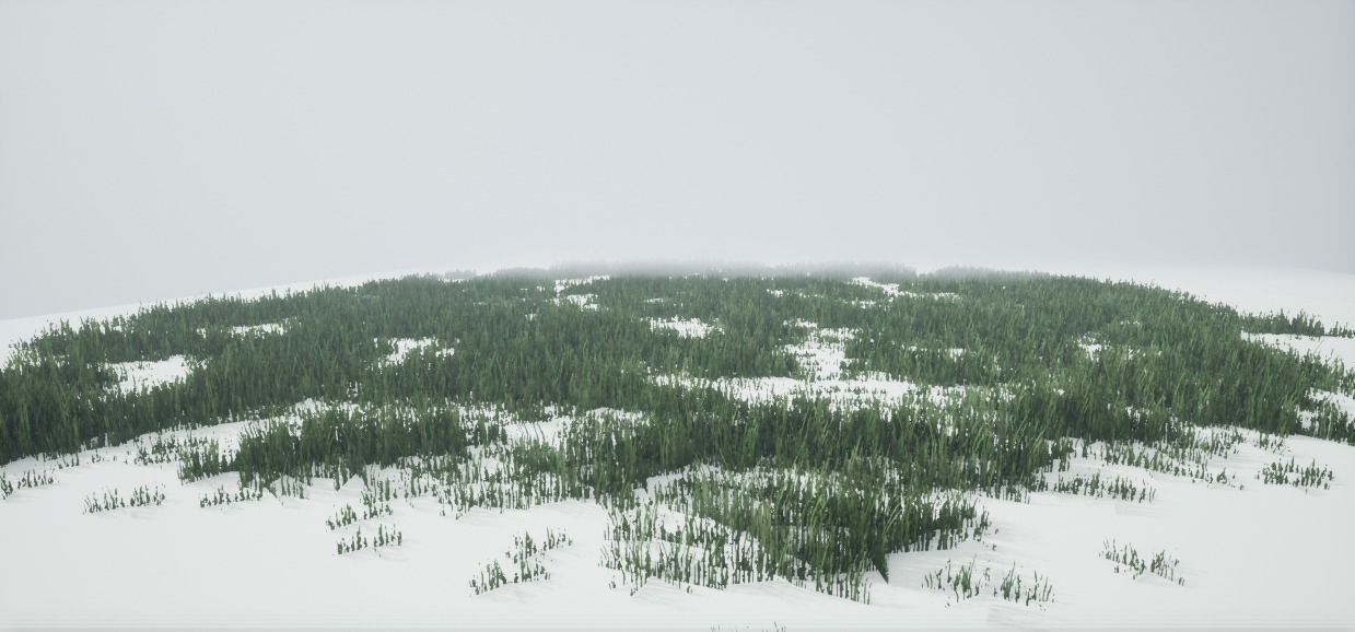 Grass Green And Die Low-poly 3D model_1