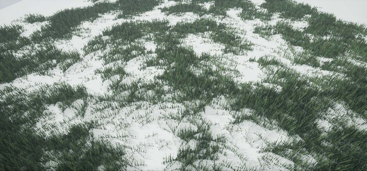 Grass Green And Die Low-poly 3D model_3