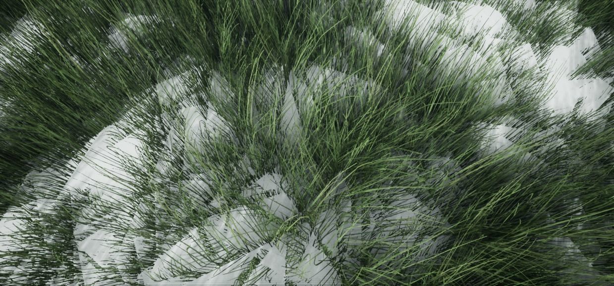 Grass Green And Die Low-poly 3D model_19