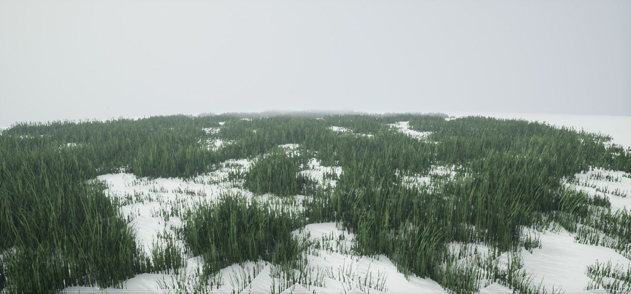 Grass Green And Die Low-poly 3D model_5