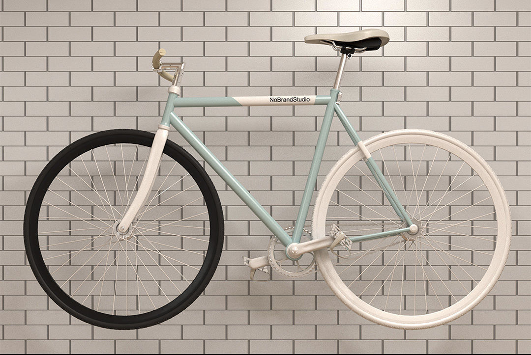 Fixie Bikes - Vintage Bikes Low-poly 3D model_2