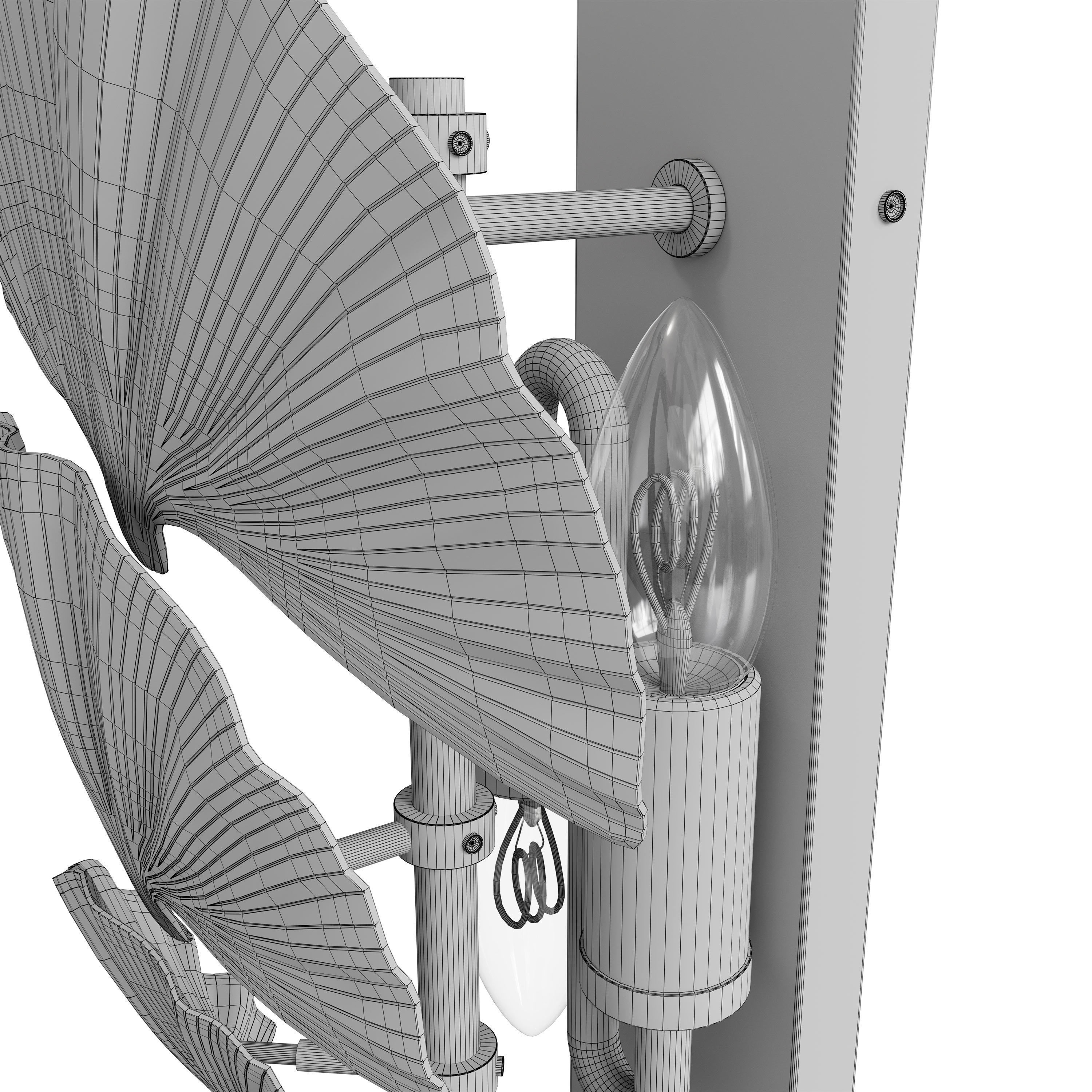 Eichholtz Olivier Wall lamp 3D model_6