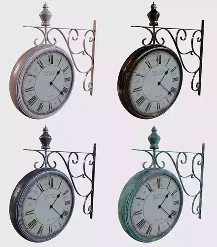 Vintage Hanging Clock