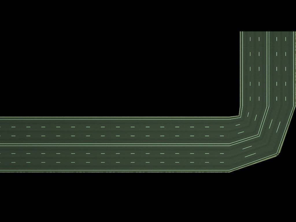 The Matrix Freeway Low-poly 3D model_1