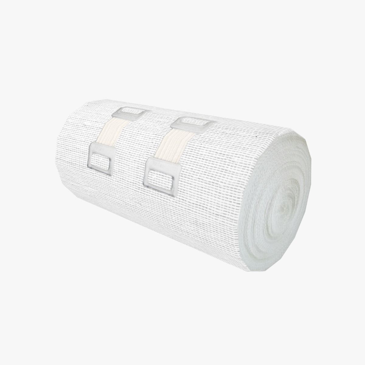 Elastic Bandage Clips Low-poly 3D model_5